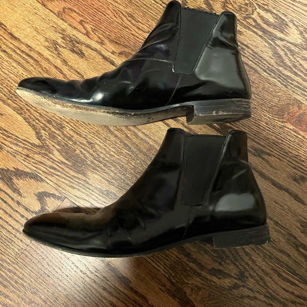 Men’s Prada leather boots for sale
